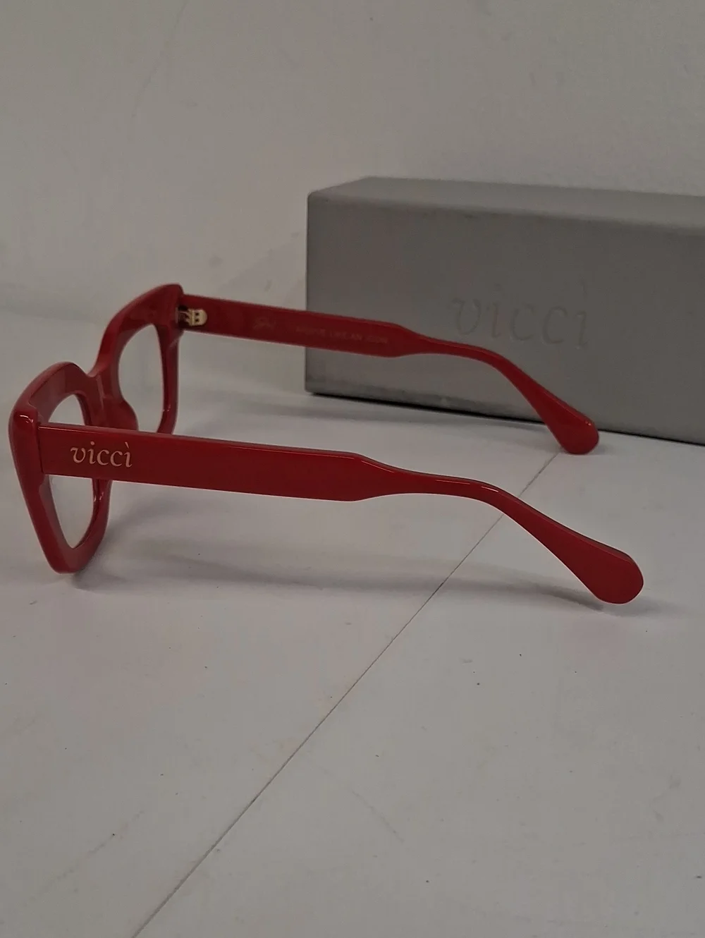 Womens Rxable Vicci 1182 RED Arrive Like An Icon Eyeglass Frames